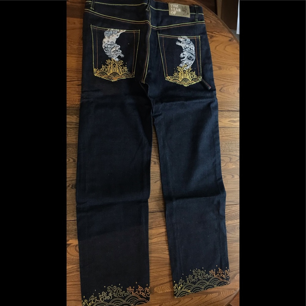 NWT TYO The Year Of … Selvedge Denim 34 Jeans Pants